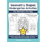 Geometry Shapes Kindergarten Activities: Fun Geometry for Kids (Math Skills for Kindergarten)