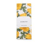 GEOMETRY Tea Towels - Spring & Summer Collection - Quick-Dry, Ultra-Absorbent, Reusable Microfiber Kitchen Towels for Drying & Cleaning - Field of Gold - 1 Pack