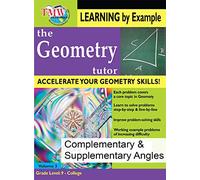 Geometry Tutor: Complimentary and Supplementary Angles - DVD - Region 1 - NTSC
