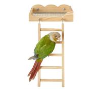 Geonoy Bird Perches for Cage,Wooden Play Toy | Bird Exercise Stands | for Cockatiel Parakeet Conure Lovebird Finch Canaries Gerbil Chinchilla Hamster