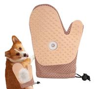 Geonoy Cat Grooming Glove - Grooming and Cleaning Mitt with Spray | Reusable Shedding Mitt Massage Tool Dog Cleaning Supplies for Indoor Outdoor Car Couch Furniture