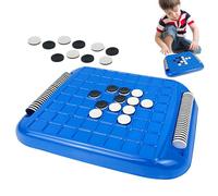 Geonoy Chess Board for Kids Black and White, Portable Chess Board, Educational Toy Portable Design for Kids Adults Party Travel Family Night School