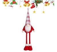 Geonoy Christmas Gnomes Decorations | Faceless Dwarf Decor - Swedish Tomte Doll with Telescopic Legs,for Boys Girls Christmas Birthday Festival Party Favors Sofa Fireplace Bedroom Living Room