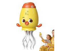 Geonoy Electric Dancing Octopus Toy, Automatic Obstacle Avoidance Octopus Sensory Toy, Crazy 8-Leg Action Crawling Octopus with LED & Music, Interactive Toys for Pets, Kids