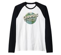 Geophysics The Treasure Hunt of The Earth Science Geology Raglan Baseball Tee