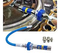 Georcep High Pressure Grease Coupler, Heavy-Duty Grease Gun Coupler Fits All Grease Guns, Quick Lock and Release Grease Gun Tip Adapter, Grease Pump Adapter for Tight Spaces