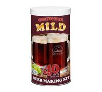 Geordie Beer Home Brew Making Kit, 40 Pints, Homebrew Ingredients Set with Airlock (Geordie Mild)