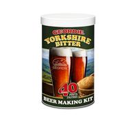 Geordie Beer Home Brew Making Kit, 40 Pints, Homebrew Ingredients Set with Airlock (Geordie Yorkshire Bitter)