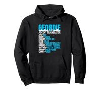 Geordie Slang Accent Translator - Funny Newcastle Pullover Hoodie