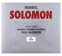 Georg Friederich Handel - Handel: Solomon /Scholl · Dam-Jensen · Hagley · Bickley · Gritton · Agnew · Harvey · Gabrieli Consort & Players · McCreesh