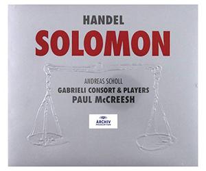 Georg Friederich Handel - Handel: Solomon /Scholl · Dam-Jensen · Hagley · Bickley · Gritton · Agnew · Harvey · Gabrieli Consort & Players · McCreesh