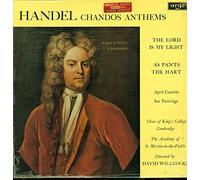 Georg Friedrich HÃ¤ndel - Chandos Anthems (The Lord Is My Light - As Pants The Hart)