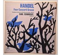 Georg Friedrich Händel - Four Concerti Grossi - Georg Friedrich Handel, Symphonie-Orchester Des Bayerischen Rundfunks, Carl Schuricht LP