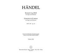 Georg Friedrich Händel-Concerto-Organ and Orchestra