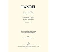 Georg Friedrich Händel-Concerto-Organ and Orchestra