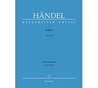 Georg Friedrich Händel-Esther-SATB + accompaniment-Vocal Score