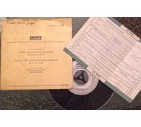 Georg Friedrich Händel , Nicanor Zabaleta , Ferenc Fricsay , RIAS Symphonie-Orchester Berlin - Konzert Für Harfe (Orgel Oder Cembalo) Und Orchester Op. 4 Nr.6 B-Dur - Archiv Produktion - 37188 EPA