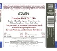 GEORG FRIEDRICH HANDEL - MESSIAH (2 CD) NEW CD