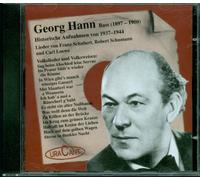Georg Hann, Historische Aufnahmen von 1937-1944, Lieder von Franz Schubert, Robert Schumann und Carl Loewe