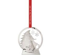 Georg Jensen - 2025 Christmas Mobile Snow Globe, Palladium Plated - Palladium Plated