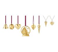 Georg Jensen - 2025 Ornament 8-pack, 18K Gold Plated - Gold