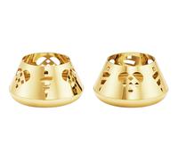 Georg Jensen - 2025 Tea Light Holder 2-pack, 18K Gold Plated - Gold
