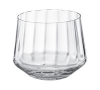 Georg Jensen Bernadotte Six Piece Low Tumbler Glass Set - Clear