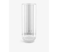 Georg Jensen Georg Jensen Bernadotte Round Glass Vase 22.5cm Clear