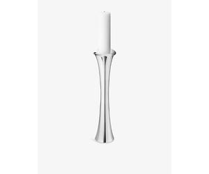 Georg Jensen Georg Jensen Botanica Large Stainless-Steel Candleholder 50cm Silver L