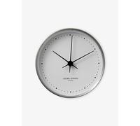 Georg Jensen Georg Jensen Henning Koppel Stainless-Steel Clock 22cm White