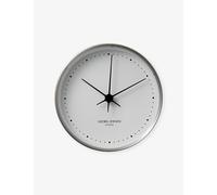Georg Jensen Georg Jensen Henning Koppel Stainless-Steel Wall Clock 10cm White