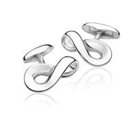 Georg Jensen Infinity Sterling Silver Cufflinks - Silver GGN-221