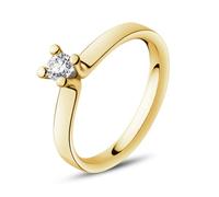 Georg Jensen Magic 18ct Yellow Gold Diamond Solitaire Ring - 50 GGN-800/50