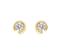Georg Jensen Mercy 18ct Yellow Gold 0.40ct Diamond Stud Earrings GGN-1445