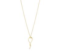 Georg Jensen Mercy 18ct Yellow Gold Diamond Pendant