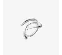 Georg Jensen Mercy Sterling Silver Swirl Ring 200010750056 (56)