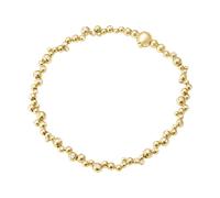 Georg Jensen Moonlight Grapes 18ct Yellow Gold Diamond Slim Bracelet - S
