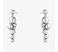 Georg Jensen Moonlight Grapes Dropper Sterling Silver Earrings 10019037