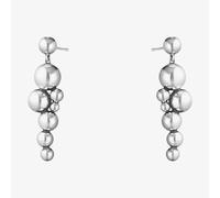 Georg Jensen Moonlight Grapes Dropper Sterling Silver Earrings 10019037