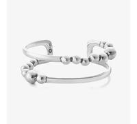 Georg Jensen Moonlight Grapes Sterling Silver Bead Open Bangle 20000659000M(MED)