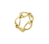 Georg Jensen Offspring 18ct Yellow Gold 0.14ct Diamond Ring - 47 GGN-1887/47