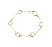 Georg Jensen Offspring 18ct Yellow Gold Bracelet - L
