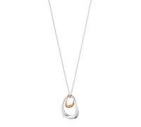 Georg Jensen Offspring Two Tone 18ct Rose Gold Necklace 10012763