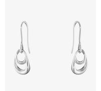 Georg Jensen Offspring Sterling Silver Hook Earrings, Silver