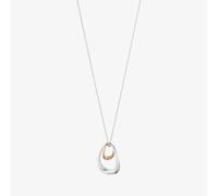 Georg Jensen Offspring Two Tone 18ct Rose Gold Necklace 10012763