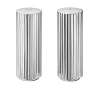 Georg Jensen Salt and Pepper Shaker - Mirror Polished 18/8 Stainless Steel - Spice Dispensers by Sigvard Bernadotte