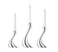 Georg Jensen Set of Three Candle Holders - TITLE Silver GGN-707