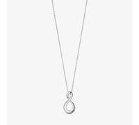 Georg Jensen Silver Infinity Pendant Necklace 10013929