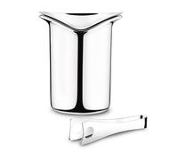 Georg Jensen Sky Stainless Steel Ice Bucket With Tongs - Silver GGN-1536