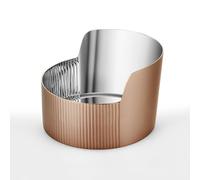 Georg Jensen Urkiola Stainless Steel & PVD Bowl 3586068 in Bronze Georg Jensen Bronze